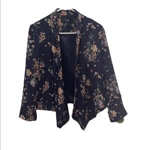 Forever 21 Open Front Blazer Women